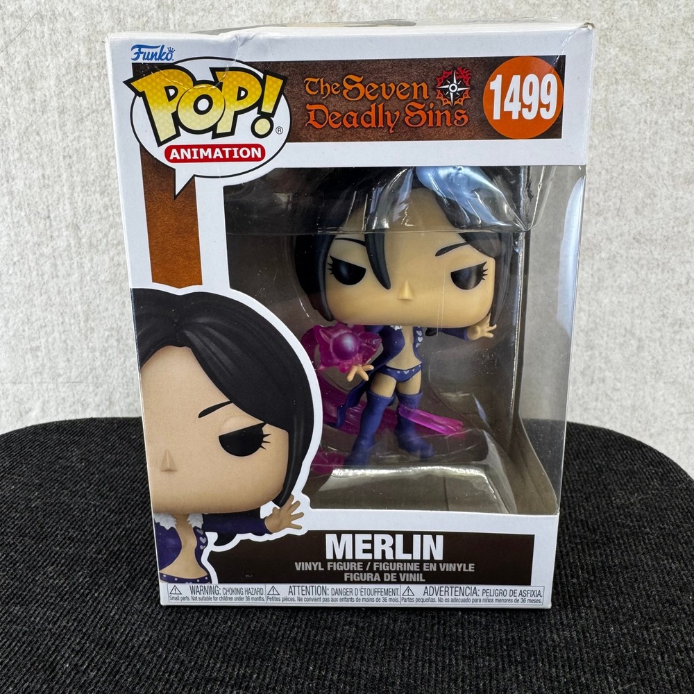Funko Pop Animation The Seven Deadly Sins Merlin 1499 Vinyl Figure New